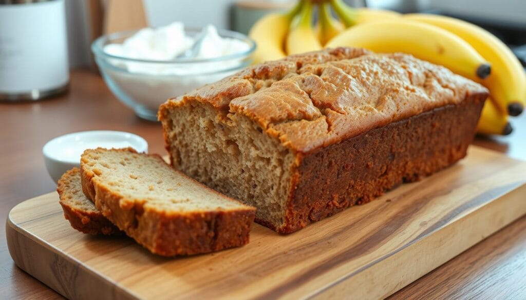 3 ingredient banana bread