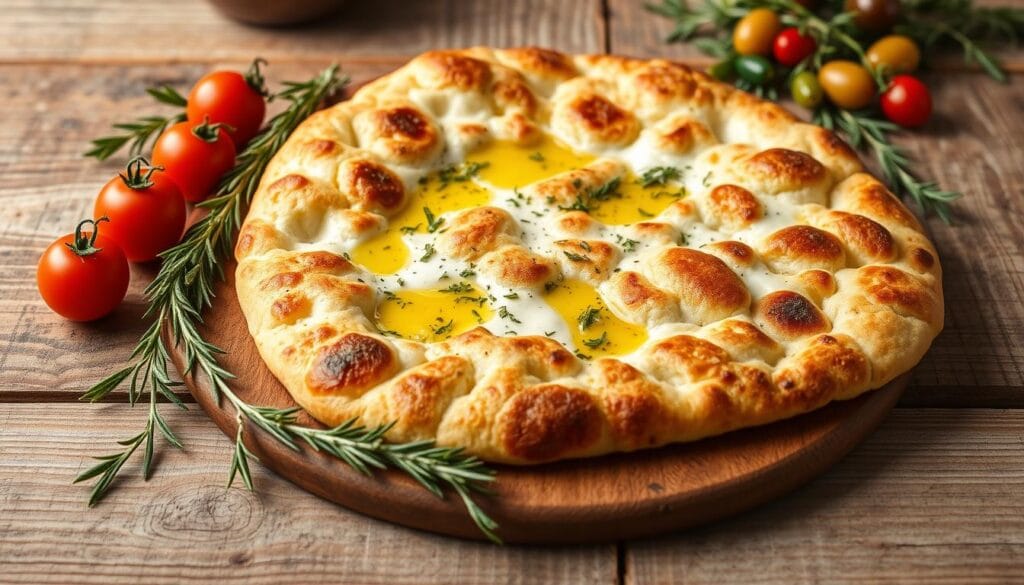 Baked cottage cheese flatbread