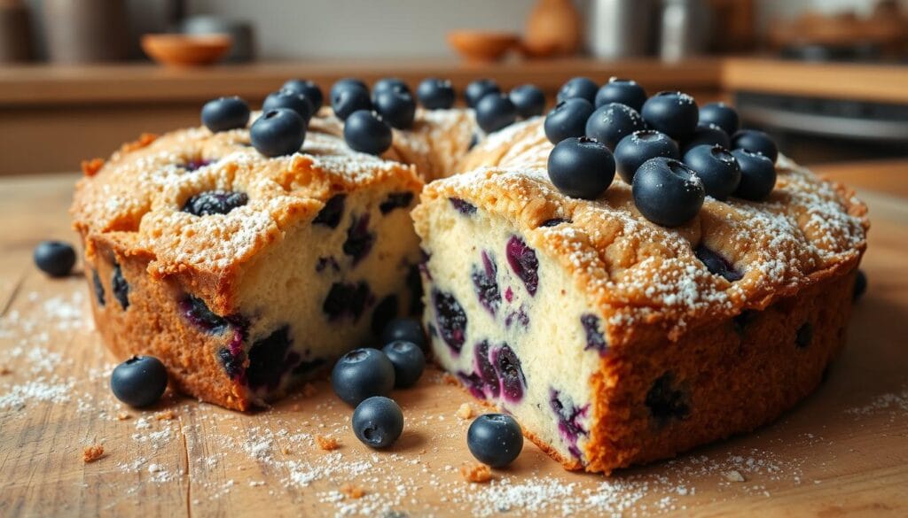 blueberry sour cream coffee cake