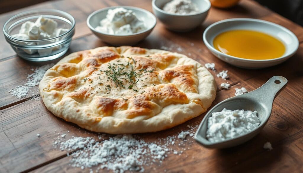 cottage cheese flatbread