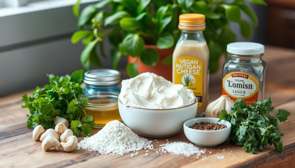 Vegan cream cheese ingredients