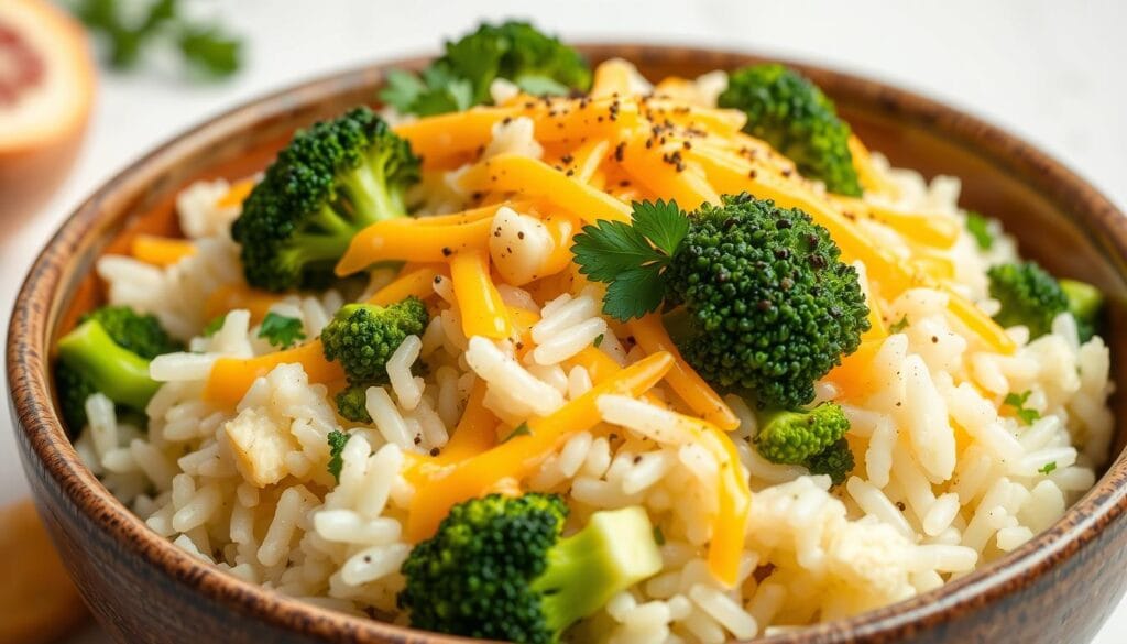 broccoli cheddar rice