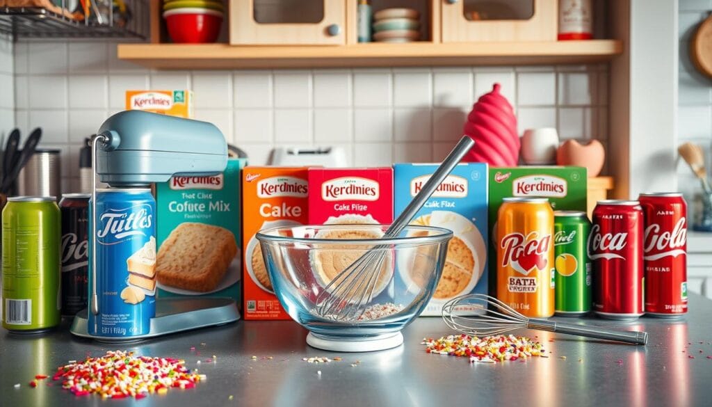 cake mix and soda combinations