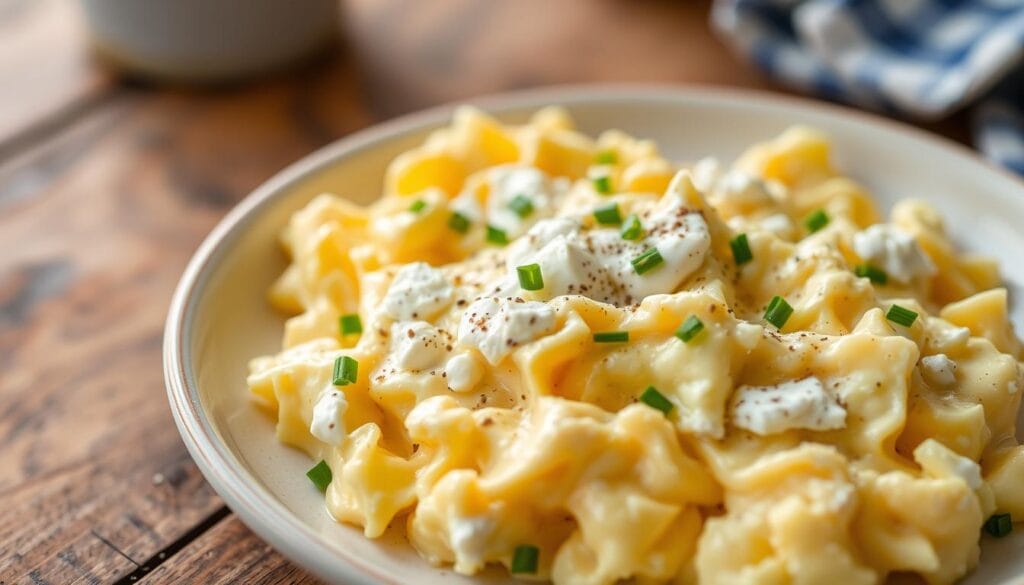 cottage cheese scrambled eggs