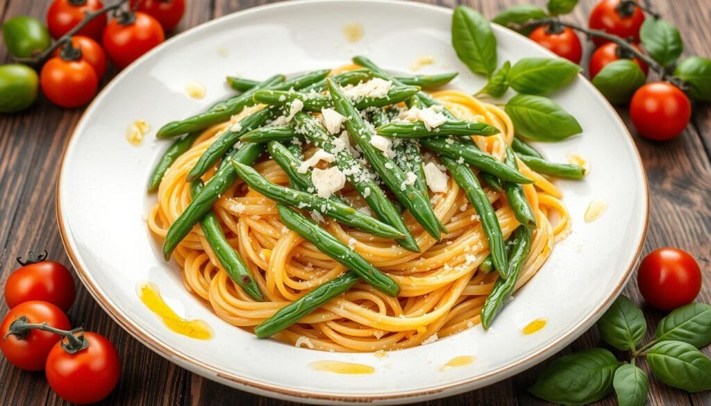 green bean pasta