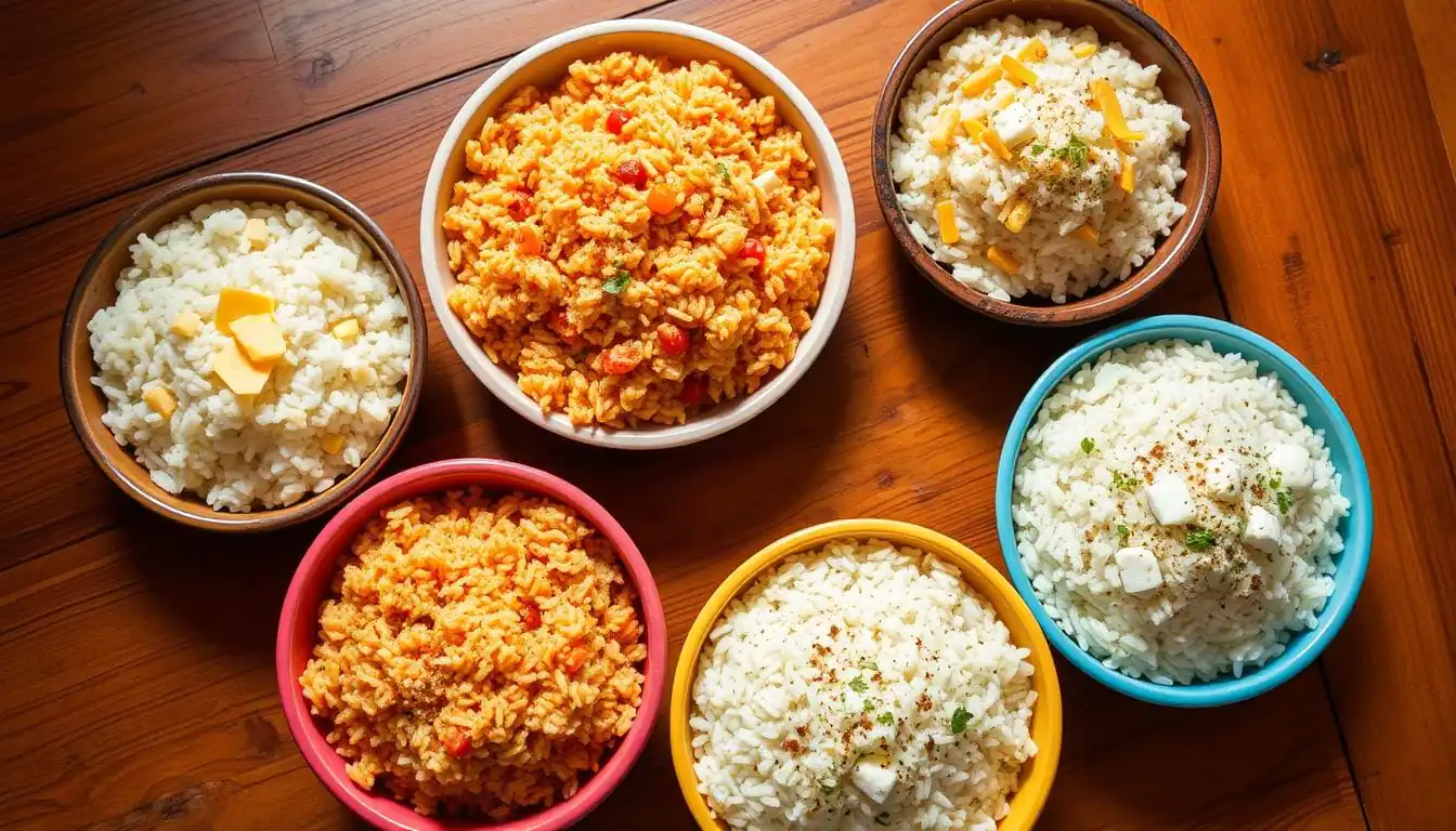 rice and cheese
