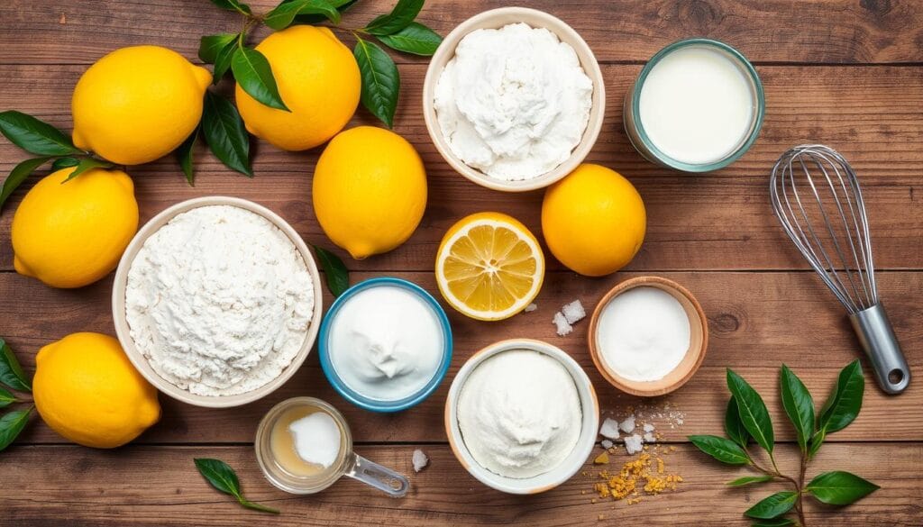 vegan lemon pound cake ingredients