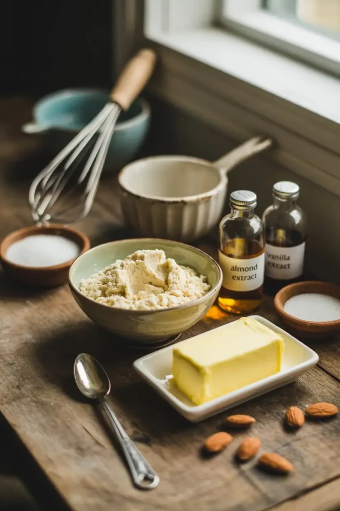 almond cookies recipes ingredients