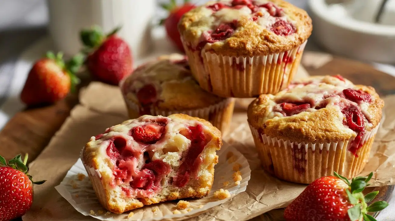 Strawberry Muffins