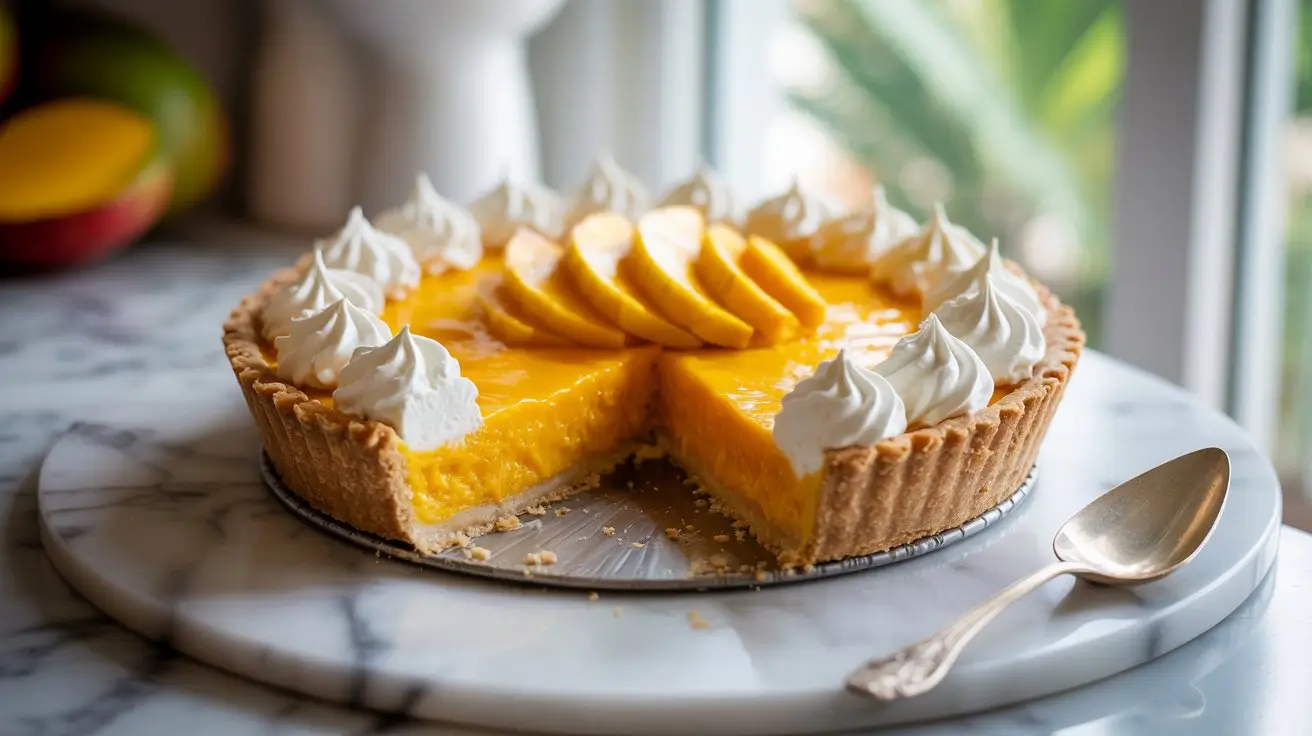 Mango Coconut Pie Recipe